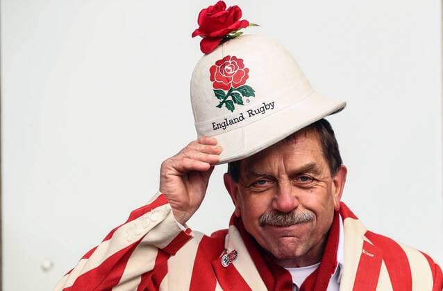 Sport Themen der Woche KW06 Sport Bilder des Tages 2019 Guinness Six Nations Championship Round 2, Twickenham, London, England 10 2 2019 England vs France An England fan An England fan 10 2 2019  Copyright: x©INPHO JamesxCrombiex inpho_01494089