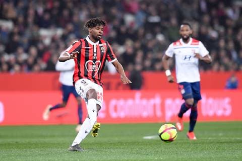 05 ADRIEN TAMEZE (NICE) FOOTBALL : Nice vs Lyon - Ligue 1 Conforama - 10 02 2019 FEP Panoramic 