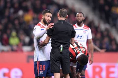 18 NABIL FEKIR (OL) - FAIR PLAY FOOTBALL : Nice vs Lyon - Ligue 1 Conforama - 10 02 2019 FEP Panoramic 