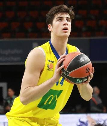 Deni Avdija (Maccabi) Basketball Adidas U18 Next Generation Tournament im Audi Dome FC Bayern - Maccabi Teddy Tel Aviv 26.01.2019