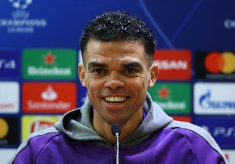 February 11, 2019 - Rome, Italy - FC Porto press conference PK Pressekonferenz and training - Champions League.Pepe of Porto at Olimpico Stadium in Rome, Italy on February 11, 2019. FC Porto Press Conference And Training - Champions League  - ZUMAn230 20190211_zaa_n230_394 Copyright: xMatteoxCiambellix