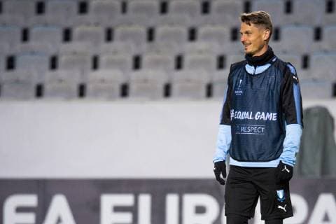 190213 Markus Rosenberg of Malmö FF during a training session ahead of the Europa League match between Malmö FF and Chelsea on February 13, 2019 in Malmö. Photo: Ludvig Thunman BILDBYRN kod LT 35599 Copyright: LUDVIGxTHUNMAN BB190213LT080