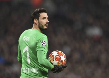 Sport Bilder des Tages England, London 13.02.2019, UEFA Champions League - 2018 19 Season, Round of 16, First leg, Tottenham Hotspur FC - BV Borussia Dortmund, Roman Bürki (Borussia Dortmund) ( DeFodi056