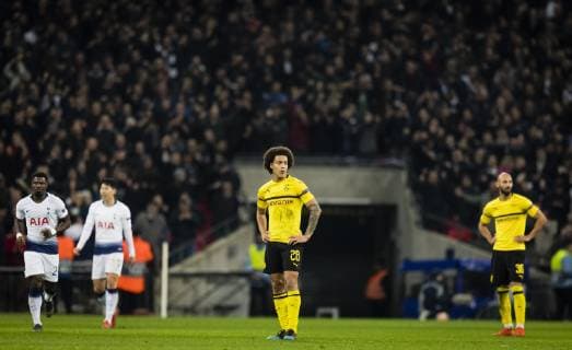 Sport Bilder des Tages London, 13.02.2019 Axel Witsel (BvB) enttäuscht Tottenham Hotspur - Borussia Dortmund