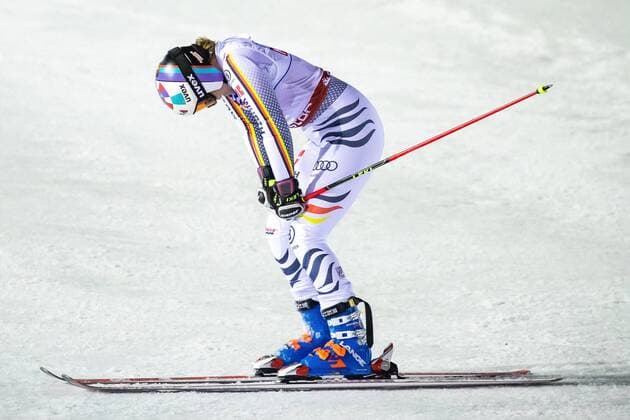 Sport Themen der Woche KW07 Sport Bilder des Tages 14.02.2019, Aare, SWE, FIS Weltmeisterschaften Ski Alpin, Riesenslalom, Damen, 2. Lauf, im Bild Silbermedaillengewinnerin Viktoria Rebensburg (GER) Silver medalis Viktoria Rebensburg of Germany reacts after her 2nd run of ladie s Giant Slalom of FIS Ski World Championships 2019. Aare, Sweden on 2019 02 14. Aare *** 14 02 2019 Aare SWE FIS World Championships Alpine Skiing Giant Slalom Women 2 run in picture Silver medal winner Viktoria Rebensburg GER Silver medalis Viktoria Rebensburg of Germany reacts after her 2nd run of ladie s Giant Slalom of FIS Ski World Championships 2019 Aare Sweden on 2019 02 14 Aare  EX_GRO  