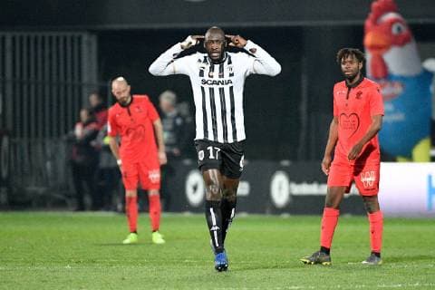JOIE - 17 CHEIKH NDOYE (SCO) FOOTBALL : Angers vs Nice - Ligue 1 Conforama - 16 02 2019 FEP Panoramic 