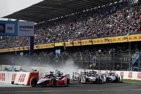 Start Pascal Wehrlein (D) Mahindra Racing FIA Formula E Mexico FIA Formula E 2019