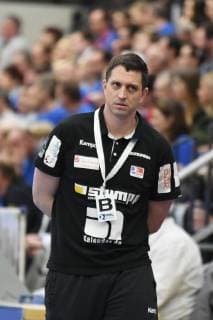 Jens Buerkle (Trainer HBW Balingen-Weilstetten), HBW Balingen-Weilstetten vs. ASV Hamm-Westfalen, 2. Handball Bundesliga, 22. Spieltag, 16.02.2019, HBW Balingen-Weilstetten vs. ASV Hamm-Westfalen, 2. Handball Bundesliga, 22. Spieltag, 16.02.2019 Balingen Copyright: xEIBNER Florian_Schustx EP_SCHUST