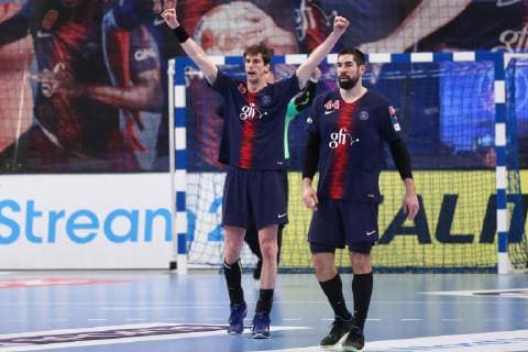 Handball, CL, Paris St. Germain - HC Zagreb Viran Morros (Paris) HANDBALL : VELUX EHF Champions League - 12eme journee - Paris Saint-Germain Handball vs HC PPD Zagreb - 17 02 2019 KevinDomas Panoramic 