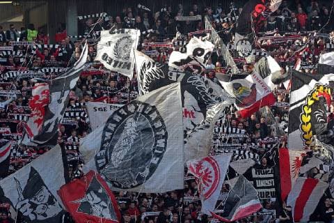 17.02.2019, xovx, Fussball 1.Bundesliga, Eintracht Frankfurt - Borussia Moenchengladbach emspor, Frankfurter Fans (DFL DFB REGULATIONS PROHIBIT ANY USE OF PHOTOGRAPHS as IMAGE SEQUENCES and or QUASI-VIDEO) Frankfurt am Main