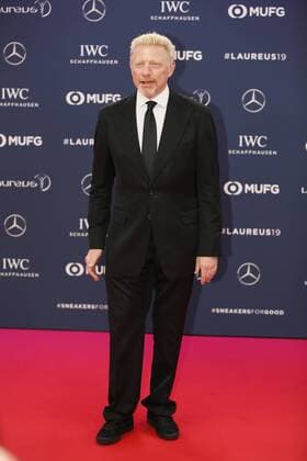 Boris Becker, ehemaliger Tennisspieler, Roter Teppich, Preisverleihung Laureus World Sports Awards 2019 im Sporting, Fürstentum Monaco, Cote d Azur