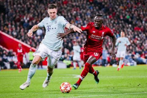 v. li. im Zweikampf ÊNiklas Suele (FC Bayern Muenchen) und Sadio Mane (FC Liverpool) GER, UEFA Champions League, Achtelfinale, FC Liverpool - FC Bayern Muenchen, 19.02.2019 Liverpool Copyright: xTomxWellerx xEibner-Pressefotox EP_twr
