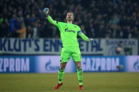 Sport Bilder des Tages 20.02.2019, Fussball, Saison 2018 2019, Champions League, Achtelfinale - FC Schalke 04 - Manchester City Ralf Fährmann (FC Schalke 04) Gelsenkirchen Veltins Arena Deutschland