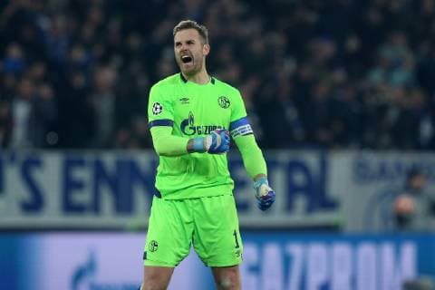 20.02.2019, Fussball, Saison 2018 2019, Champions League, Achtelfinale - FC Schalke 04 - Manchester City Ralf Fährmann (FC Schalke 04) Gelsenkirchen Veltins Arena Deutschland