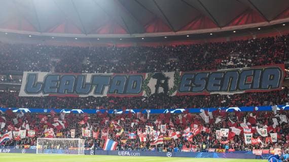 Madrid, Spain, 20.02.2019, UEFA Champions League - 2018 19 Season, Achtelfinale, Atletico Madrid - Juventus Turin, Atletico Madrid fans before the game ( DeFodi531