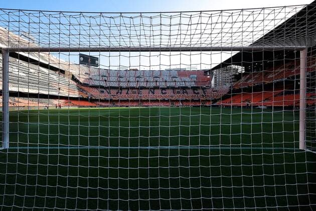 Fußball, Stadiongeschichte FC Valencia Valencia CF v Celtic UEFA Europa League General view of the stadium pictured ahead of the UEFA Europa League match at Mestalla, Valencia Content Not Available For UK Newspapers Copyright: xKristianxKanex FIL-12918-0008