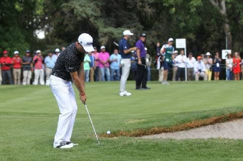 US Justin Thomas in action during the World Golf Championship - Mexico Championships 2019, at the Chapultepec Golf Club, in Mexico City, Mexico, 21 February 2019. World Golf Championship - Mexico Championships 2019 !ACHTUNG: NUR REDAKTIONELLE NUTZUNG!  Copyright: xMarioxGuzmanx AME6560 20190222-636863909775536816