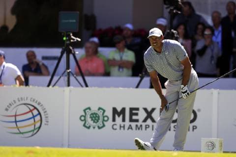 February 21, 2019 - EUM20190221DEP12.JPG.CIUDAD DE MEXICO.-World Golf Championship.- 21 de febrero 2019.- El golfista estadounidense Tiger Woods, durante su participacion en el Mexico World Golf Championship, en el Club de Golf Chapultepec. Foto: Agencia EL UNIVERSAL RCC. Latin News: February 21, 2019 Copyright: xIrvinxOlivaresx