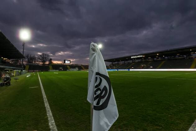 Aalen, Germany 22.02.2019, 3. Liga, 25. Spieltag, VfR Aalen - SG Sonnenhof Grossaspach, Stadion Uebersicht ( DeFodi541