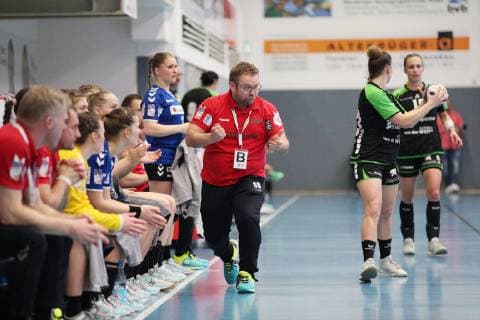 Steffen Birkner (Trainer HSG Blomberg-Lippe), HSG Blomberg-Lippe vs TV Nellingen, Handball, 1. Frauen Bundesliga, 23.02.2019, HSG Blomberg-Lippe vs TV Nellingen, Handball, 1. Bundesliga Frauen, 23.02.2019 Blomberg Copyright: xEIBNER JanxStrohdiekx EP_JSK