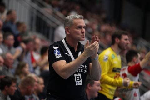 Kay Rothenpieler (Trainer ASV Hamm-Westfalen), ASV Hamm-Westfalen vs TuS Ferndorf, Handball, 2. Bundesliga, 23.02.2019, ASV Hamm-Westfalen vs TuS Ferndorf, Handball, 2. Bundesliga, 23.02.2019 Hamm Copyright: xEIBNER JanxStrohdiekx EP_JSK