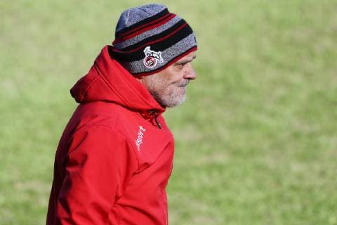 1.FC Köln vs. 1.FFC Turbine Potsdam II Fussball 2.Bundesliga Frauen Franz-Kremer-Stadion Trainer Willi Breuer (1.FC Köln) 24.02.2019
