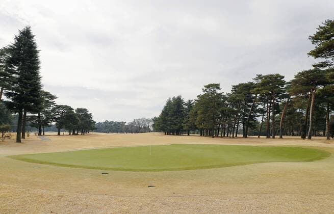 Tokyo Olympics golf venue Photo taken on Feb. 25, 2019, shows the 11th hole of the Kasumigaseki Country Club, the 2020 Summer Olympics venue for golf, in Kawagoe, Saitama Prefecture, eastern Japan. 
