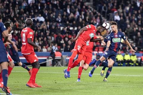 04 THILO KEHRER (PSG) - 25 SENOU COULIBALY (DIJ) FOOTBALL : Paris SG vs Dijon - Coupe de France - 26 02 2019 AnthonyBIBARD FEP Panoramic 