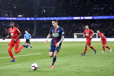11 ANGEL DI MARIA (PSG) FOOTBALL : Paris SG vs Dijon - Coupe de France - 26 02 2019 AnthonyBIBARD FEP Panoramic 