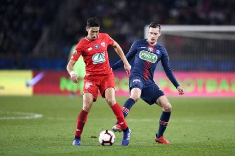 23 JULIAN DRAXLER (PSG) - 04 NAYEF AGUERD (DIJ) FOOTBALL : Paris SG vs Dijon - Coupe de France - 26 02 2019 AnthonyBIBARD FEP Panoramic 