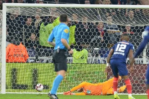 Anthony Lopes (lyon) FOOTBALL : Lyon vs Caen - 1 4 finale de Coupe de France - 27 02 2019 FredericChambert Panoramic 