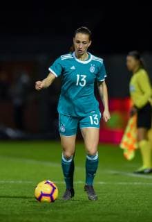 Fußball, Damen, Frankreich - Deutschland Sara Dabritz ( Allemagne ) FOOTBALL : France vs Allemagne - Feminine - Laval - 28 02 2019 FedericoPestellini Panoramic 