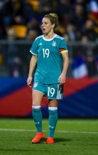 Fußball, Damen, Frankreich - Deutschland Svenja Huth ( Allemagne ) FOOTBALL : France vs Allemagne - Feminine - Laval - 28 02 2019 FedericoPestellini Panoramic 