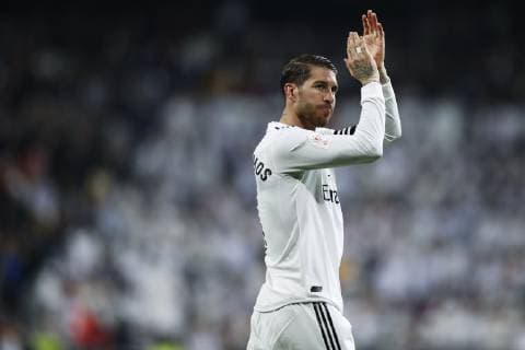 Sergio Ramos (Real), FEBRUARY 27, 2019 - Football Soccer : Copa del Rey semi-finals 2nd leg match between Real Madrid 0-3 FC Barcelona Barca at Estadio Santiago Bernabeu in Madrid, Spain. Noxthirdxpartyxsales  (98190589)