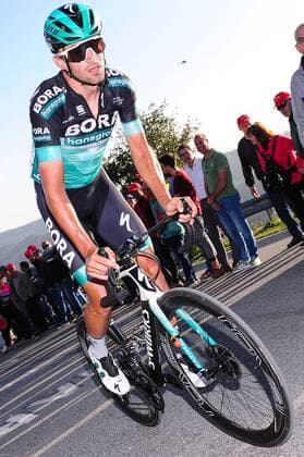 Andreas Schillinger (GER BORA-hansgrohe) - Aktion Rennszene - Hochformat - hoch - vertikal - Event Veranstaltung: 45. Volta ao Algarve - 5.Etappe Stage 5: Faro nach to Alto do Malhao(Loule) 173.5 km - Ort Location: Malhao - Region: Algarve - Land Country: Portugal - Datum Date: 24.02.2019 Cycling Radsport 45. Volta ao Algarve - 5.Etappe 24.02.2019