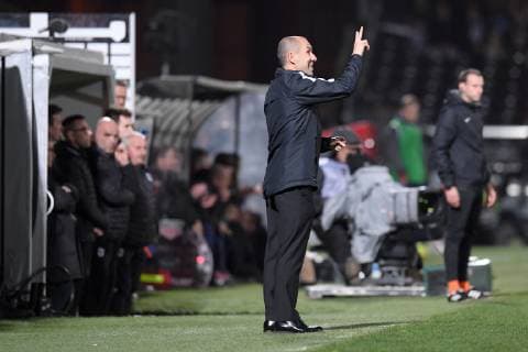 LEONARDO JARDIM (ENTRAINEUR MONACO) FOOTBALL : Angers vs Monaco - Ligue 1 Conforama - 02 03 2019 FEP Panoramic 
