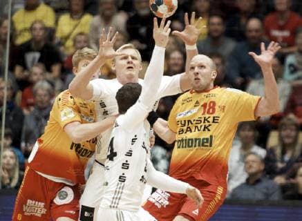 EHF Cup herrehaandbold: GOG - THW Kiel. Sparekassen Fyn Arena, Odense, den 3. marts 2019. , Odense Fyn Denmark Copyright: RobertxWengler RobertxWenglerx COP107 spdk20190303-152533-L