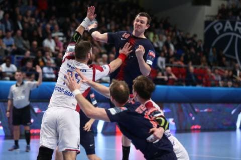 Sander Sagosen (Paris) HANDBALL : VELUX EHF Champions League - 14eme journee - Paris Saint-Germain HB vs HC Motor Zaporozhye - 03 03 2019 KevinDomas Panoramic 