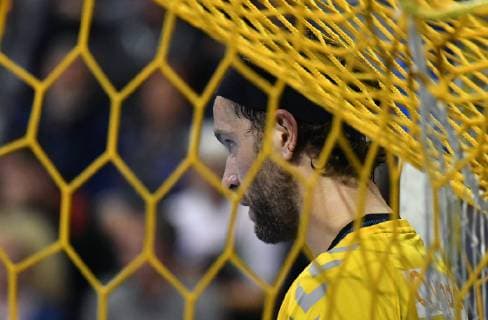 Silvio Heinevetter (Torwart Füchse), Füchse Berlin - ESP BM Logrono La Rioja EHF Cup Mens , 2018 2019, Gruppenphase, Herren, Männer, men, Handball, Deutschland, Germany, Max-Schmeling-Halle Berlin, 3.3.2019
