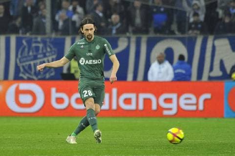 Neven Subotic (AS Saint Etienne) FOOTBALL : Olympique de Marseille vs AS Saint Etienne - Ligue 1 conforama - Marseille - 03 03 2019 NorbertScanella Panoramic 