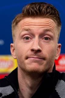 Dortmund, Germany 04.03.2019, UEFA Champions League - 2018 19 Season, Achtelfinale, Borussia Dortmund - Tottenham Hotspur, Training und Pressekonferenz Borussia Dortmund, Marco Reus (BVB) bei der Pressekonferenz ( DeFodi053