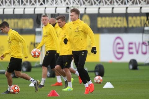 Fußball: 1. Bundesliga, Saison 2018 2019, 04.03.2019 - Abschlusstraining Borussia Dortmund Marco REUS (Borussia Dortmund) Copyright: xKirchnerx