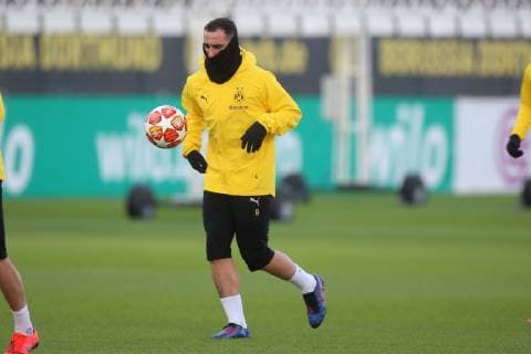 Fußball: 1. Bundesliga, Saison 2018 2019, 04.03.2019 - Abschlusstraining Borussia Dortmund Paco Alacer (Borussia Dortmund) Copyright: xKirchnerx