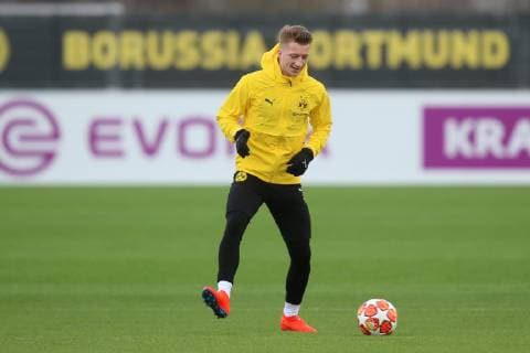 Fußball: 1. Bundesliga, Saison 2018 2019, 04.03.2019 - Abschlusstraining Borussia Dortmund Marco REUS (Borussia Dortmund) Copyright: xKirchnerx
