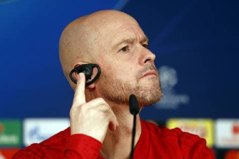 Ajax coach Erik ten Hag during a training session prior to the UEFA Champions League round of 16 match between Real Madrid and Ajax Amsterdam at the Santiago Bernabeu stadium on March 04, 2019 in Madrid, Spain UEFA Champions League 2018 2019 xVIxVIxImagesx xMauricexvanxSteenxIVx 13817674