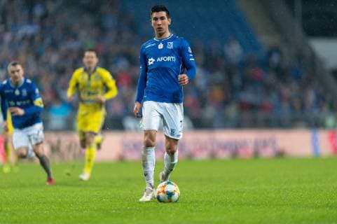 2019.03.03 Poznan Pilka Nozna Lotto Ekstraklasa sezon 2018 2019 Lech Poznan - Arka Gdynia N z Vernon De Marco Foto Damian Kosciesza PressFocus NEWSPIX.PL --- Newspix.pl  20190303_DK_PS_1807