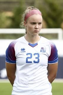 PARCHAL, 04-03-2019 ,Bela Vista Municipal Stadium, Algarve Cup 2019, Iceland - Scotland (Women),Iceland player Andrea Ran Hauksdottir during the match Iceland - Scotland (Women) Iceland - Scotland (Women)  x2896579x