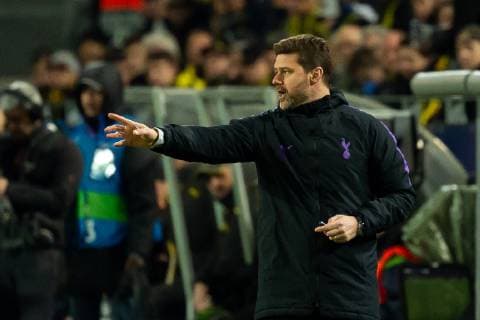 Dortmund, Germany, 05.03.2019, UEFA Champions League - 2018 19 Season, Round of 16 , 2nd leg, Achtelfinale, BV Borussia Dortmund - Tottenham Hotspur, Trainer Mauricio Pochettino (Tottenham Hotspur) gestikuliert, gestures ( DeFodi001