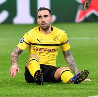 Fußball Champions League Achtelfinale Borussia Dortmund - Tottenham Hotspur am 05.03.2019 im Signal Iduna Park in Dortmund Paco Alcacer ( Dortmund ) DFL Regulations prohibit any use of photographs as image sequences and or quasi video.
