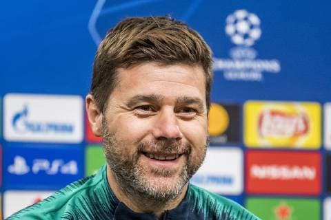 Fußball: UEFA Champions League, CL, Saison 2018 2019, Achtelfinale Rückspiel, Borussia Dortmund - Tottenham Hotspurs in Dortmund (Nordrhein-Westfalen). Tottenhams Trainer Mauricio Pochettino spricht zu den Journalisten. UEFA REGULATIONS PROHIBIT ANY USE OF PHOTOGRAPHS AS IMAGE SEQUENCES AND OR QUASI-VIDEO. Copyright: xKirchner DavidxInderliedx